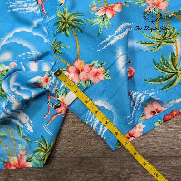 SSLR Flamingo Board Shorts Size 38 - Picture 5 of 7